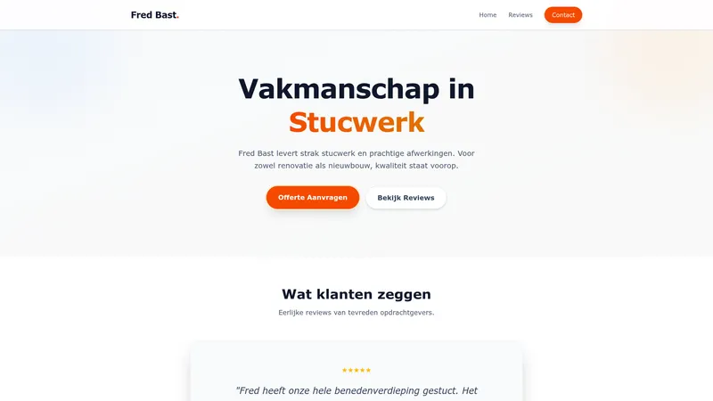 Website van A. Bast - Gibowanden en Afbouw