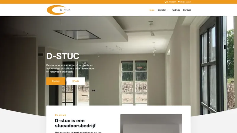 Website van D-stuc