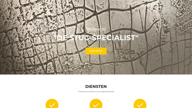 Website van De Stuc-Specialist