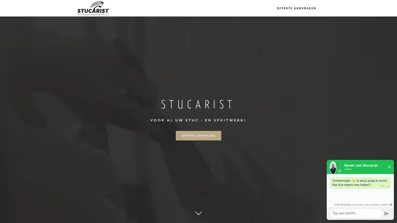 Website van De Stucarist