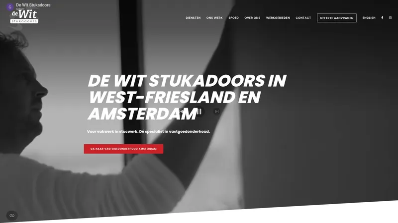 Website van De Wit