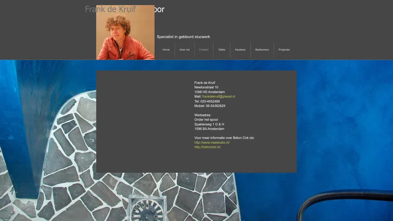 Website van F.A. de Kruif