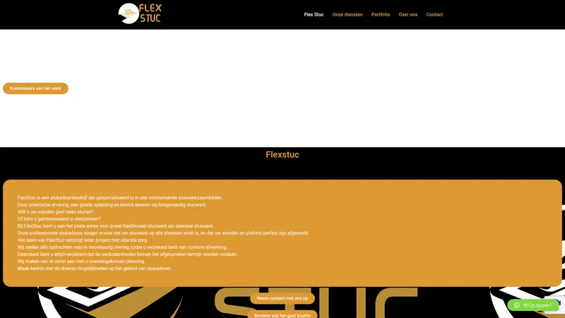 Website van Flexstuc