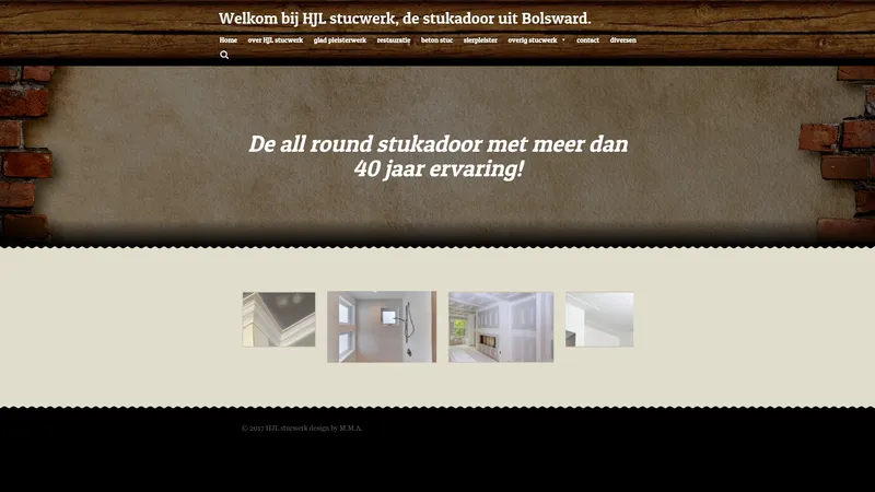 Website van HJLstucwerk