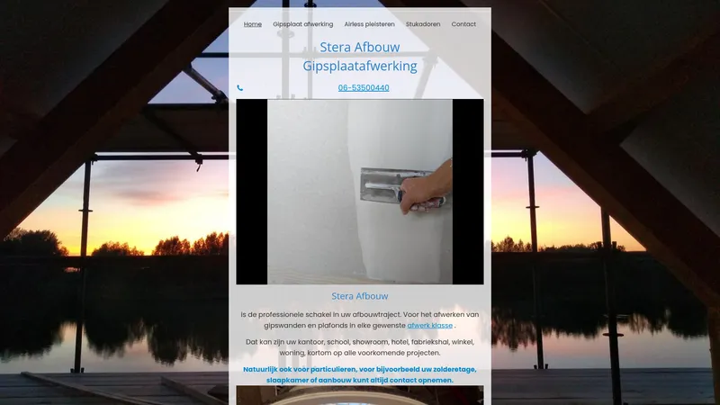 Website van J.I Afbouw