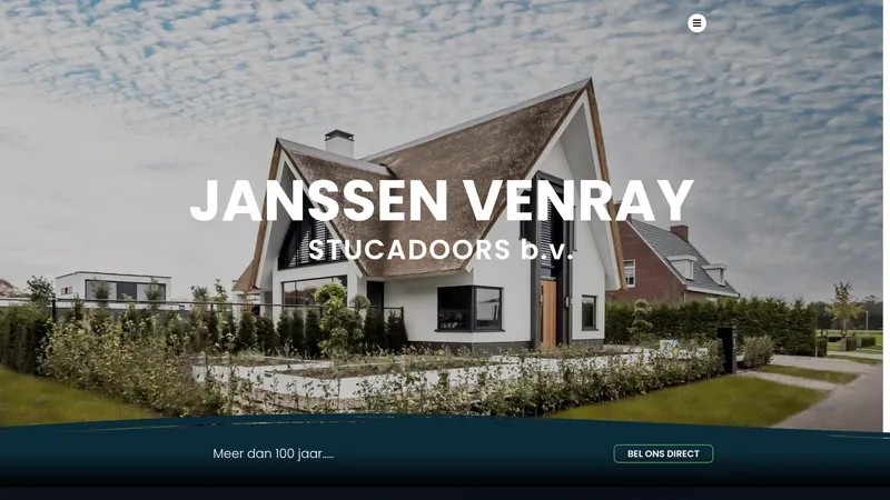Website van Janssen Venray Stucadoors B.V.