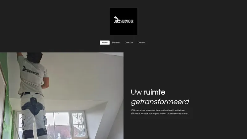 Website van JDH stukadoor