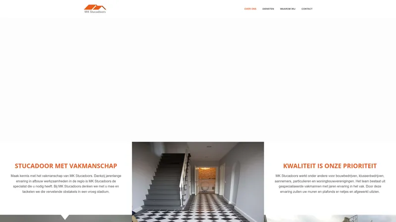 Website van MK Stucadoors