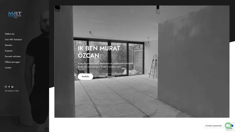 Website van MRT Stukadoor