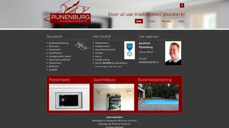 Website van Pijnenburg