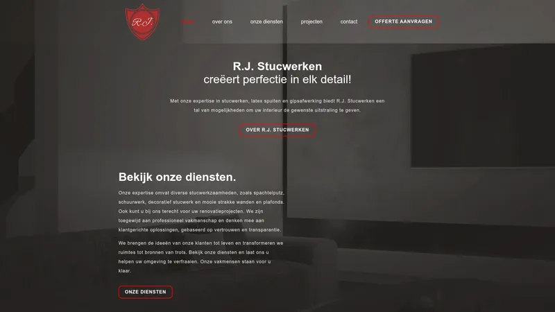 Website van R.J. Stucwerken