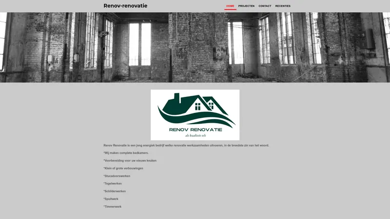 Website van renov-renovatie