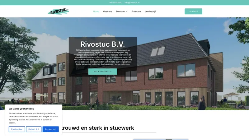 Website van Rivostuc