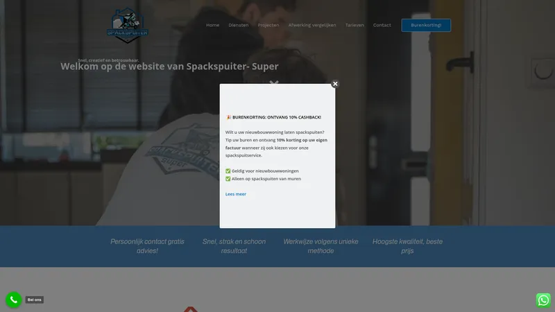 Website van Spackspuiter-super