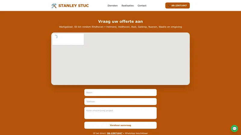 Website van Stanley Stuc