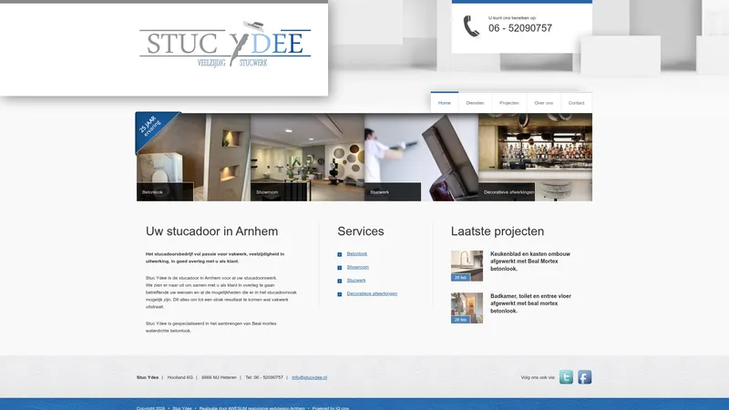 Website van Stuc Ydee