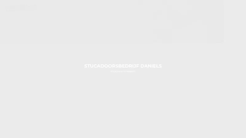 Website van Stucadoorsbedrijf Daniels