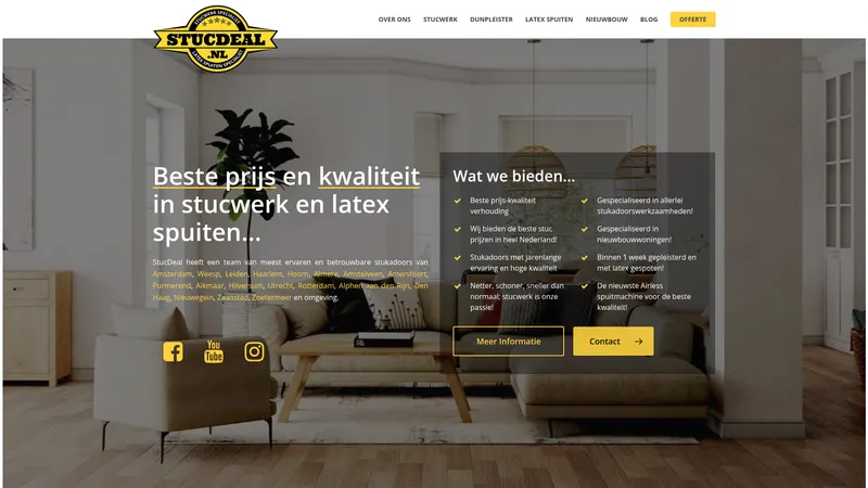 Website van StucDeal