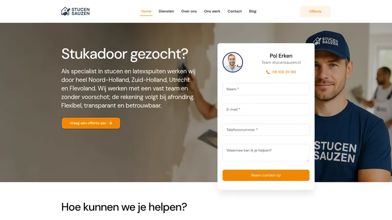 Website van stucensauzen