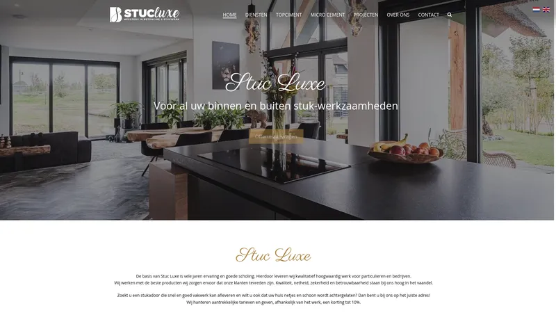 Website van Stukadoor Dordrecht