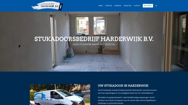 Website van Stukadoorsbedrijf-Harderwijk B.V.