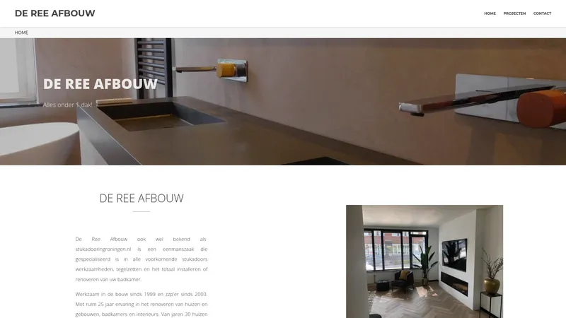 Website van Tiemen de Ree