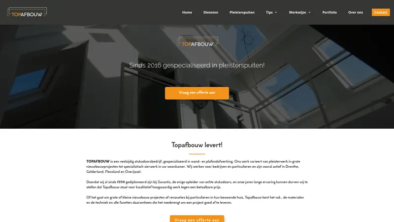 Website van topafbouw