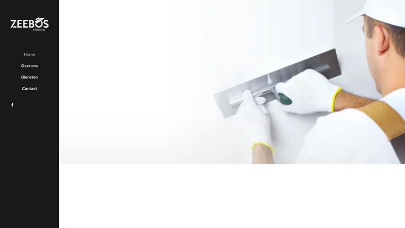 Website van Zeebos Afbouw